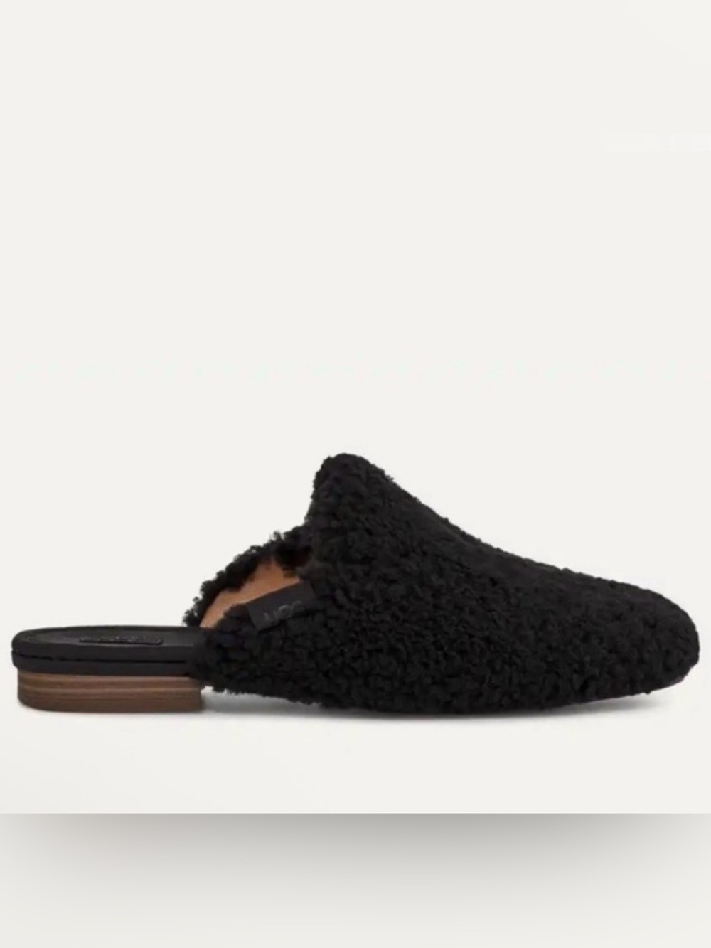 NEW Ugg Janaya Cozy Mule Slide Shoe Black Size 8